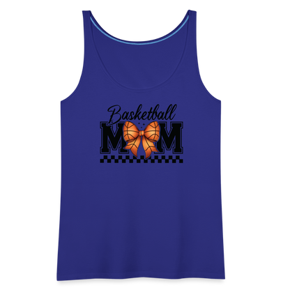 Basketball Mom Women’s Premium Tank Top - royal blue