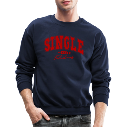 Single and Fabulous Sweatshirt - navy