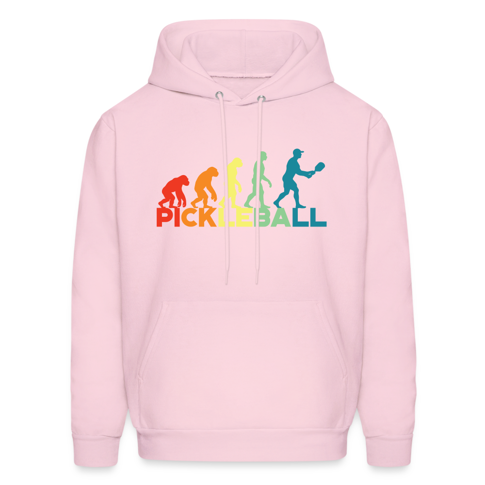 Pickleball Evolution Hoodie - pale pink