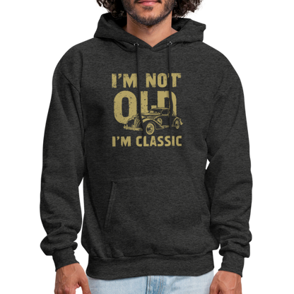 I'm Not Old I'M Classic Hoodie - charcoal grey