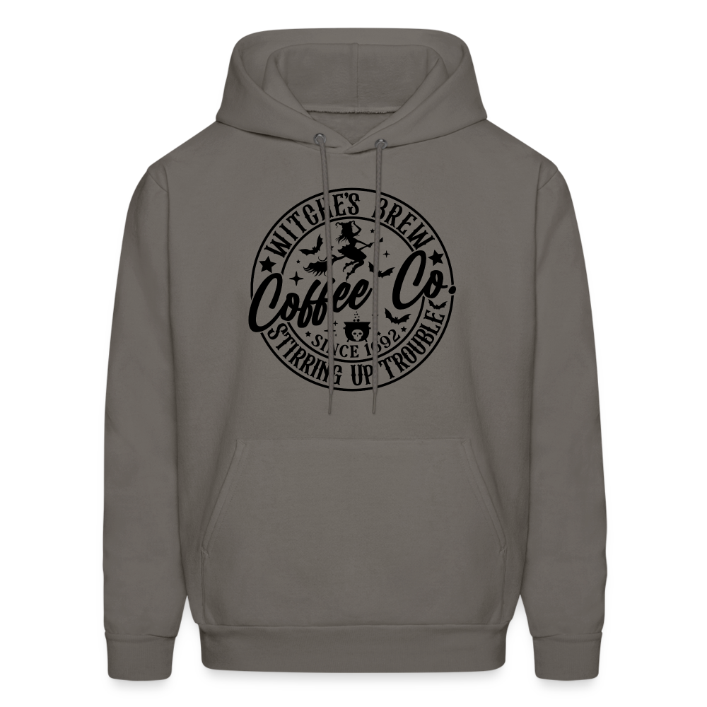 Witches Brew Coffee Co (Halloween) Hoodie - asphalt gray