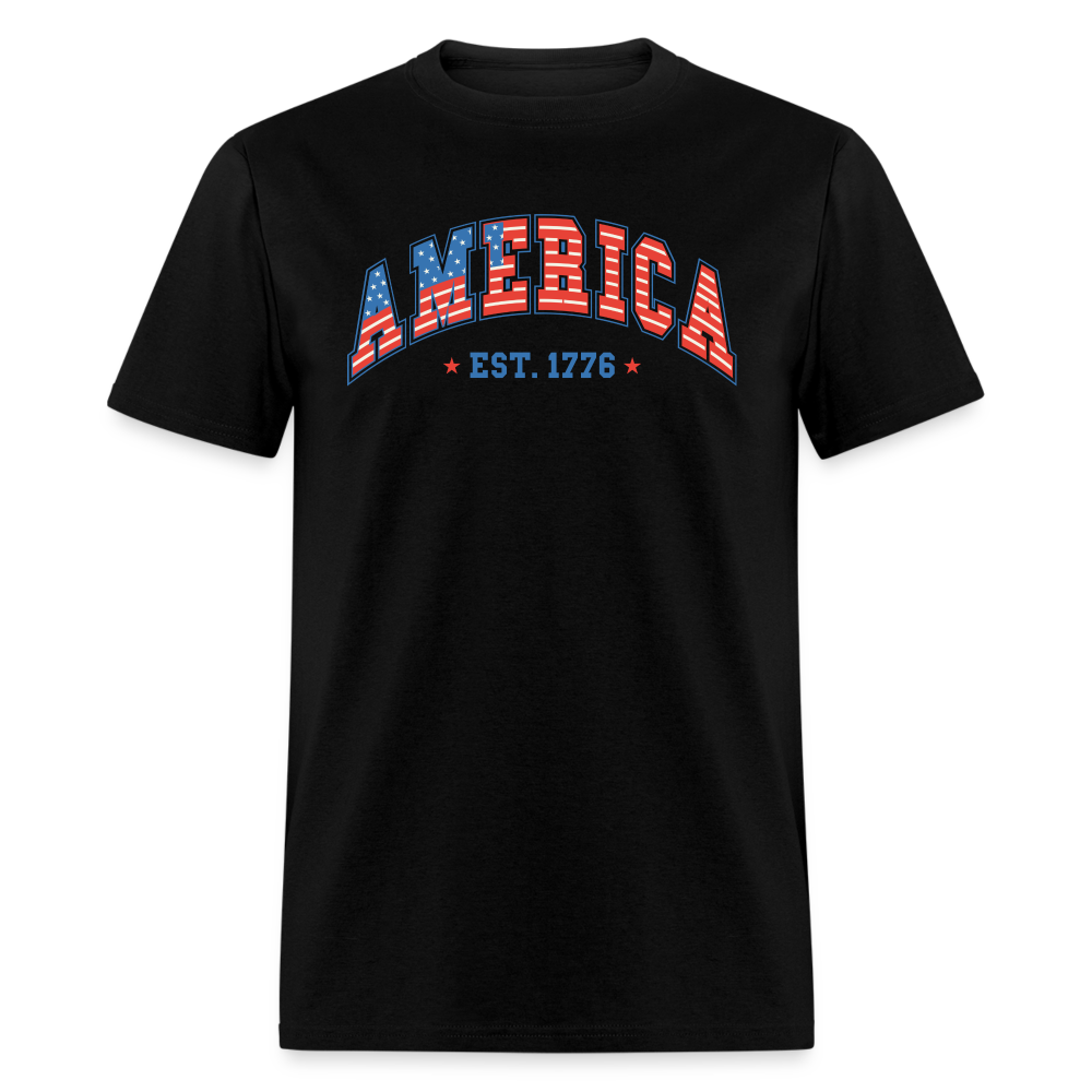 American 1776 T-Shirt - black