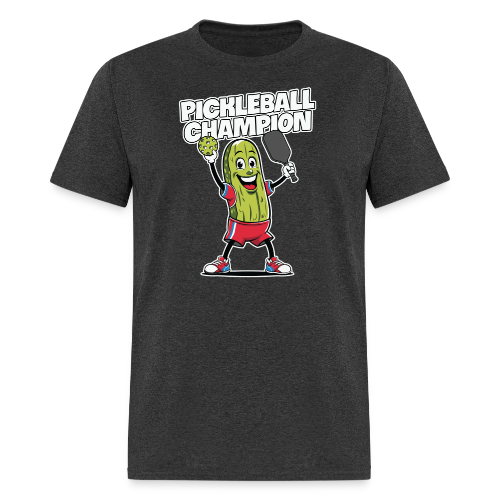 Pickleball Champion T-Shirt - heather black