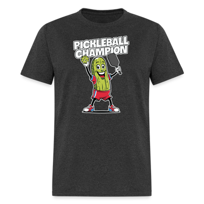 Pickleball Champion T-Shirt - heather black