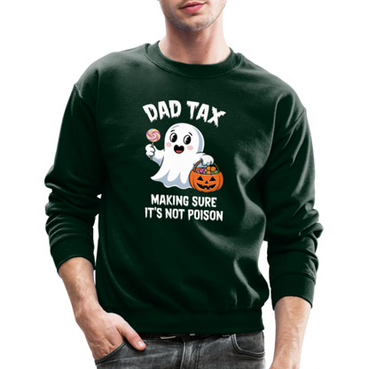 Dad Tax (Halloween) Sweatshirt - forest green