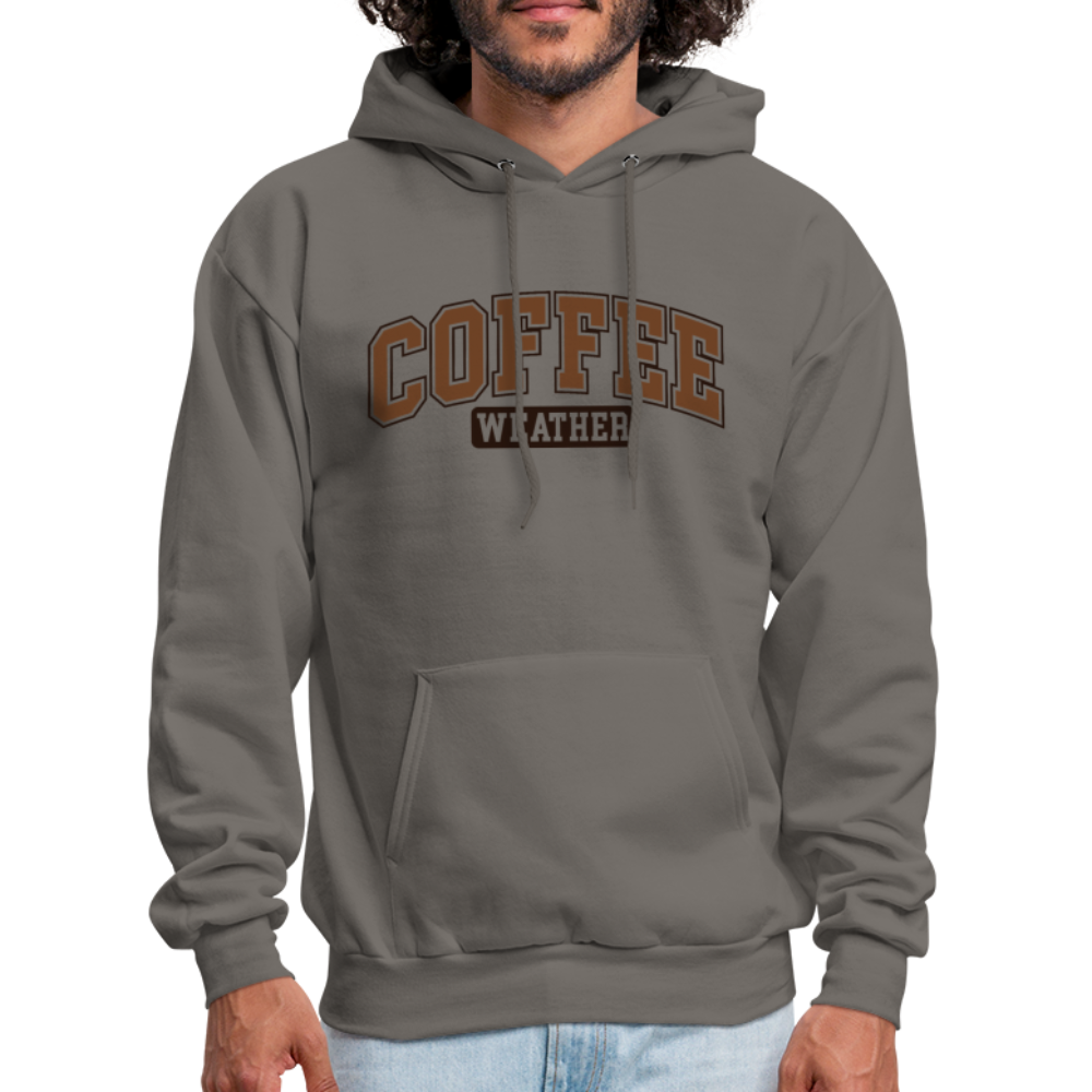 Coffee Weather Hoodie - asphalt gray