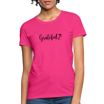 Grateful Women's T-Shirt - fuchsia