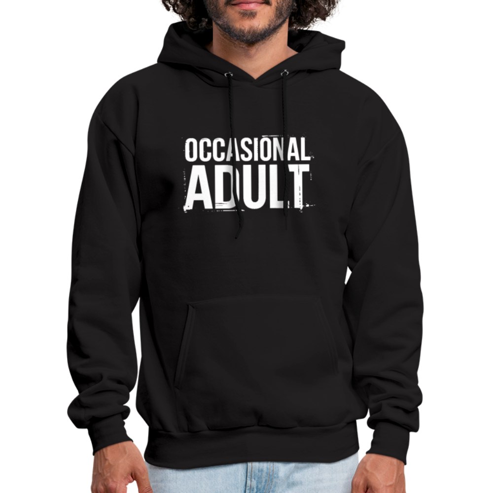 Occasional Adult Hoodie - black