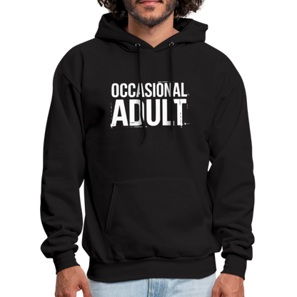 Occasional Adult Hoodie - black