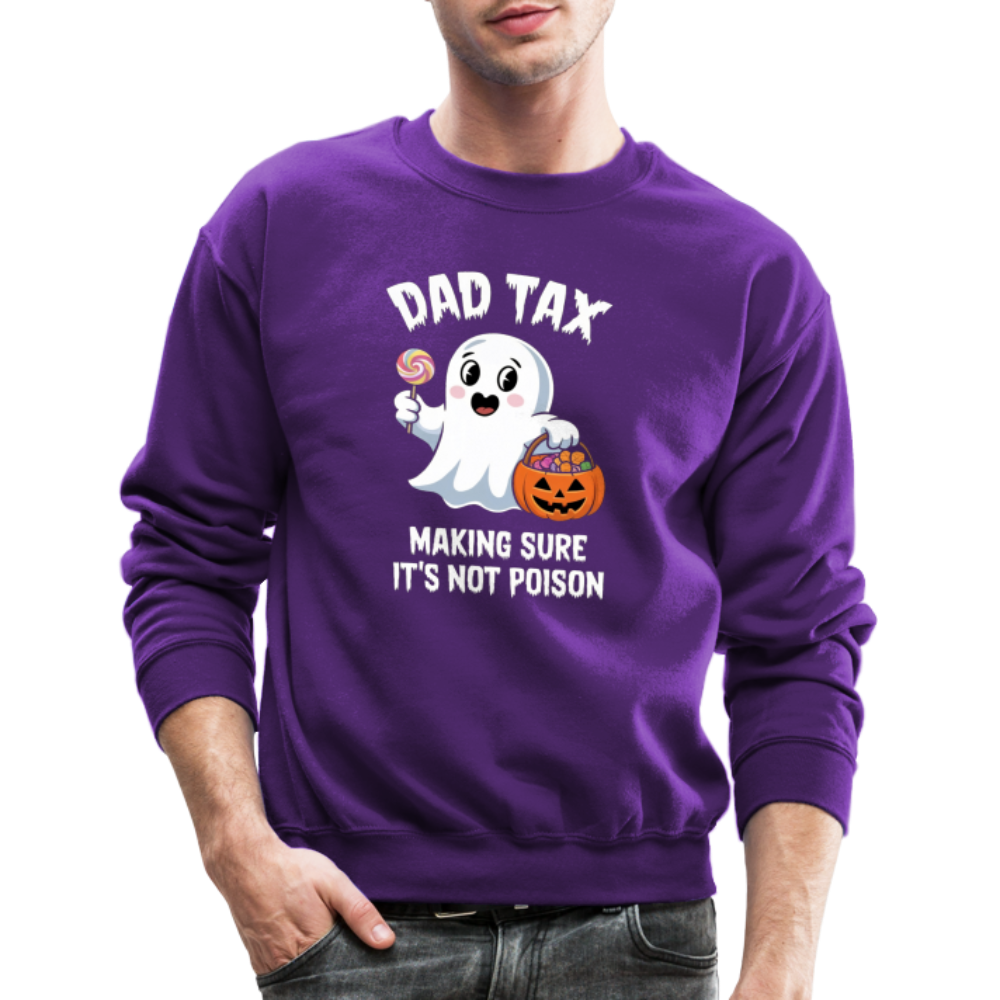 Dad Tax (Halloween) Sweatshirt - purple