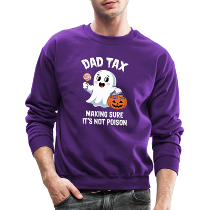 Dad Tax (Halloween) Sweatshirt - purple