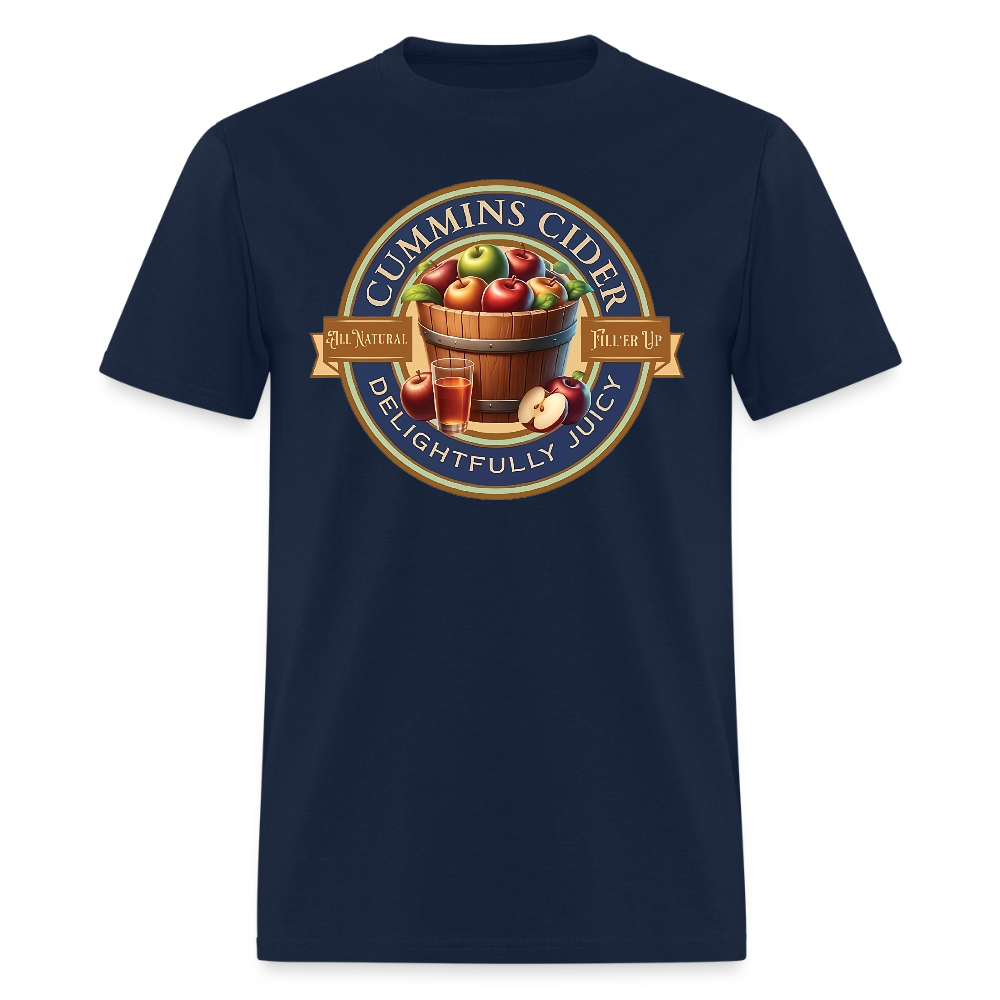 Cummins Cider (Funny Adult Humor) T-Shirt - navy