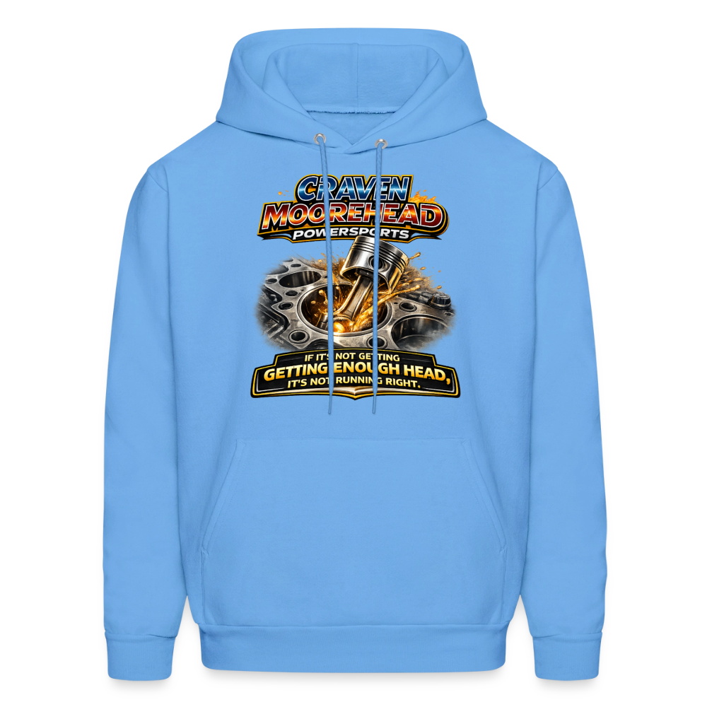 Craven Moorehead PowerSports Hoodie Color: Carolina Blue