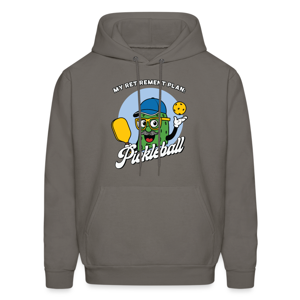 My Retirement Plan: Pickleball Hoodie - asphalt gray