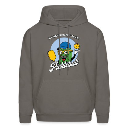 My Retirement Plan: Pickleball Hoodie - asphalt gray