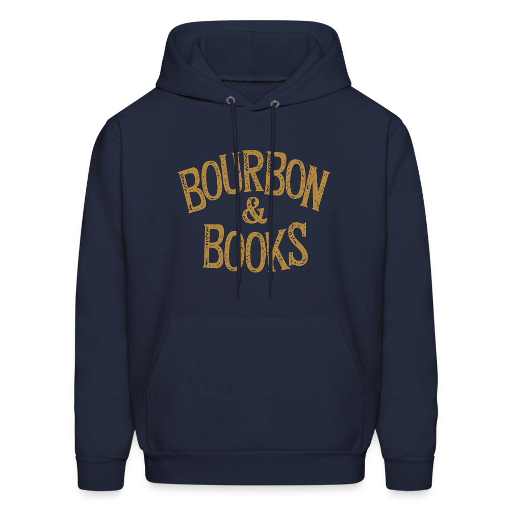 Bourbon & Books Hoodie - navy