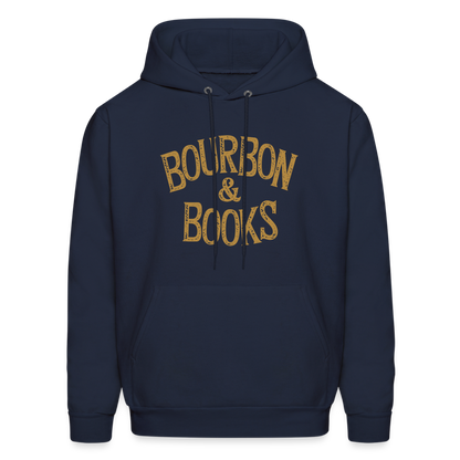 Bourbon & Books Hoodie - navy