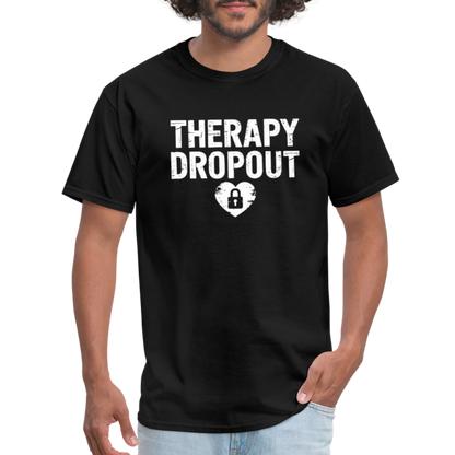 Therapy Dropout T-Shirt - black