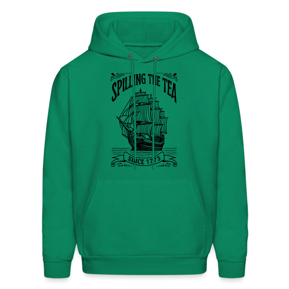 Men's Hoodie - kelly green