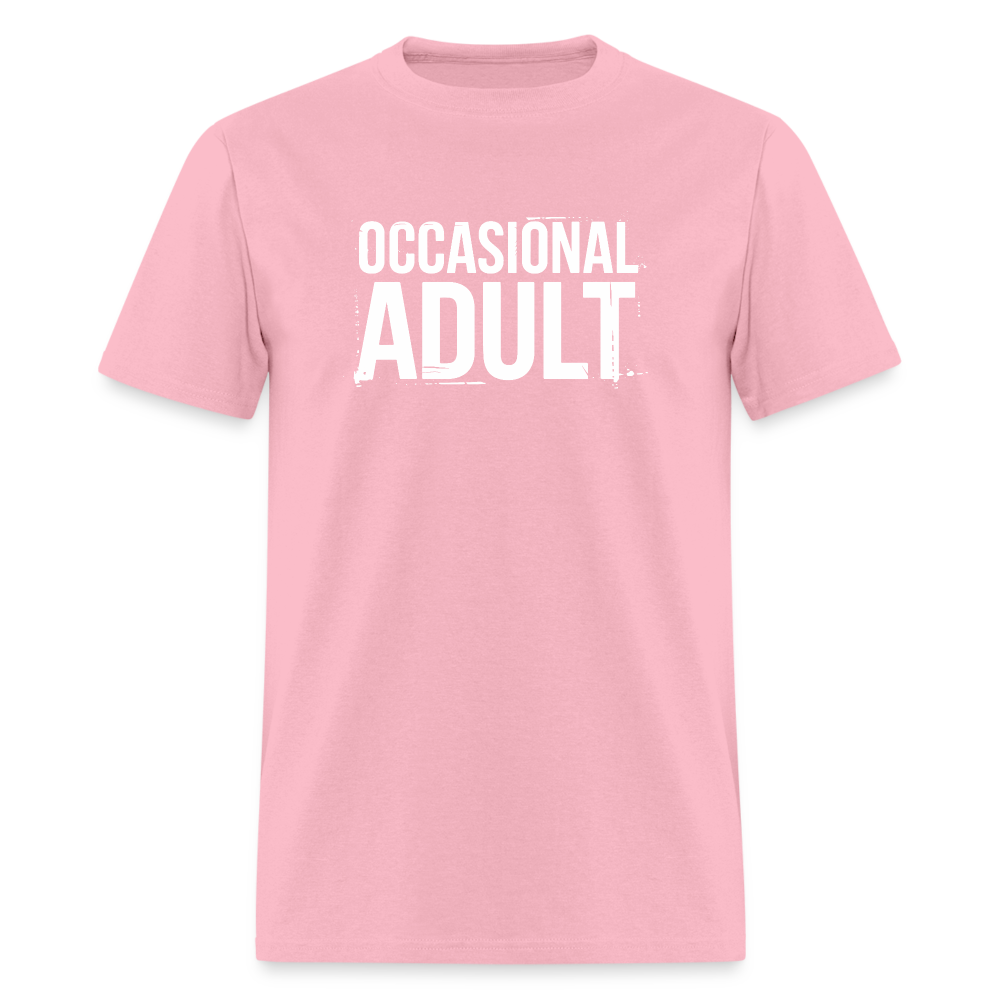 Occasional Adult T-Shirt - pink