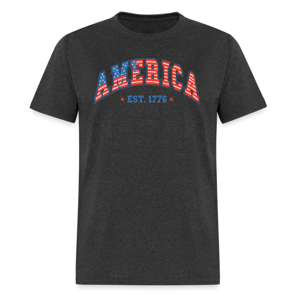 American 1776 T-Shirt - heather black