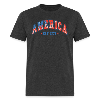 American 1776 T-Shirt - heather black