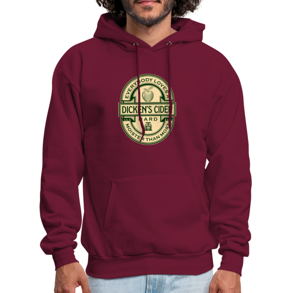 Dicken's Cider Hoodie - burgundy