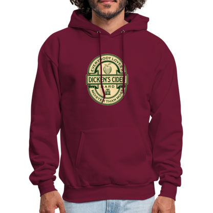 Dicken's Cider Hoodie - burgundy