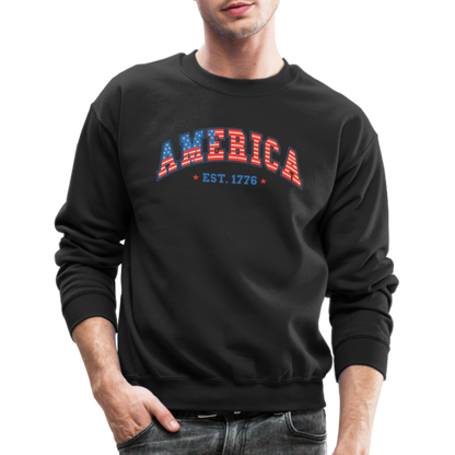 American 1776 Sweatshirt - black