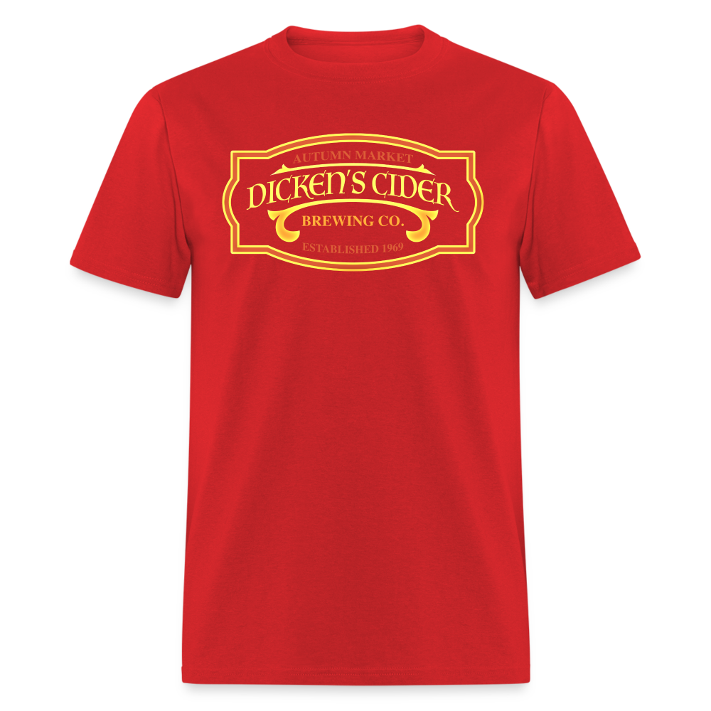 Dicken's Cider Brewing Co T-Shirt - red