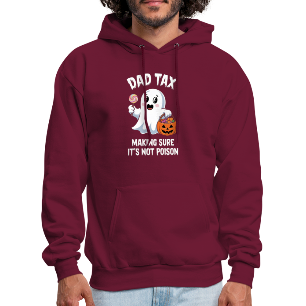 Dad Tax (Halloween) Hoodie - burgundy