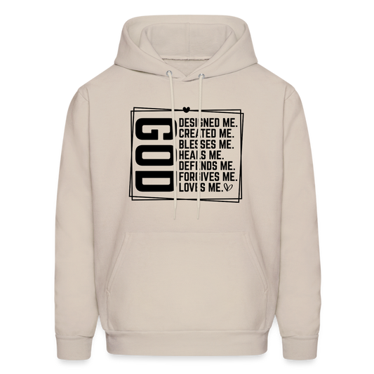 GOD Designed Me Hoodie - Sand