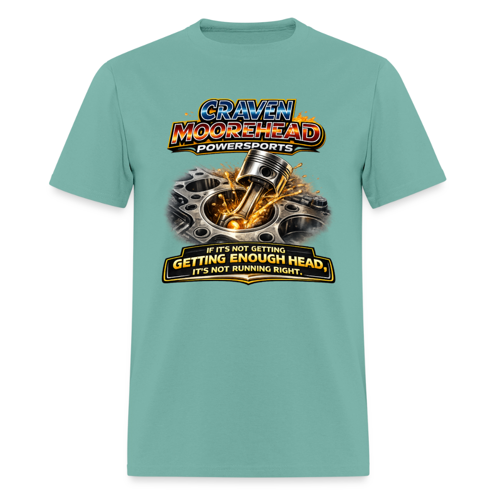 Craven Moorehead PowerSports T-Shirt Color: Aquatic