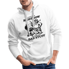 Doing Hot Dad Stuff (BBQ) Men’s Premium Hoodie