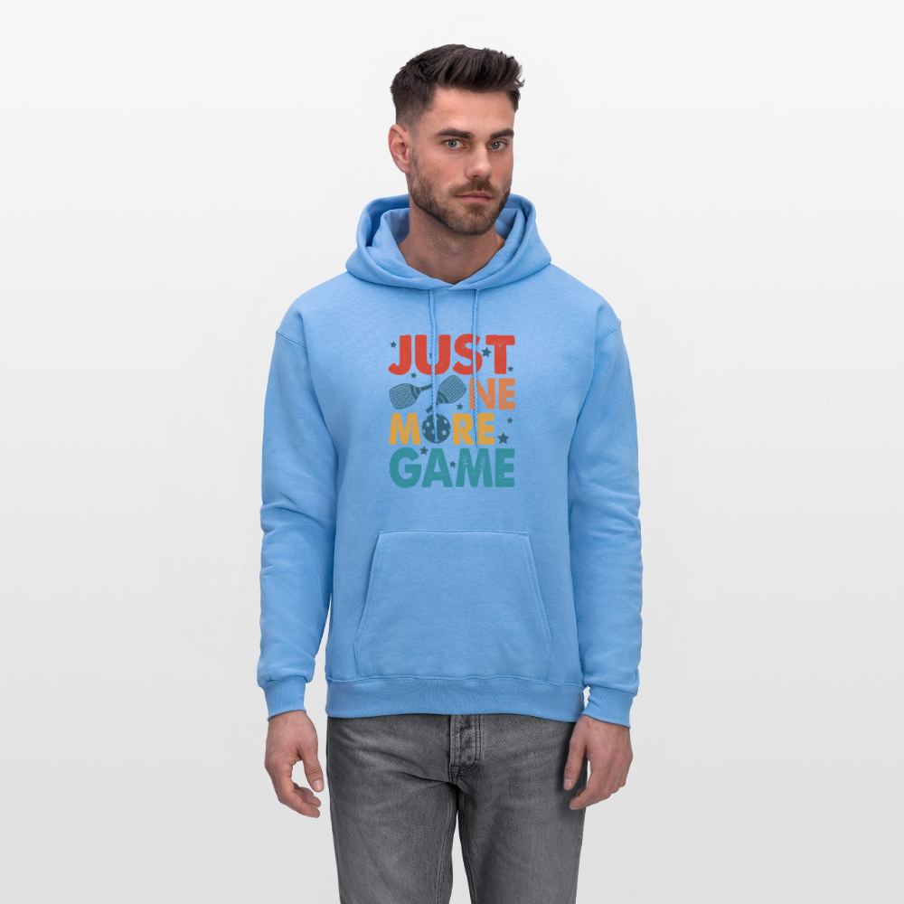 Just One More Game (Pickleball) Hoodie - carolina blue