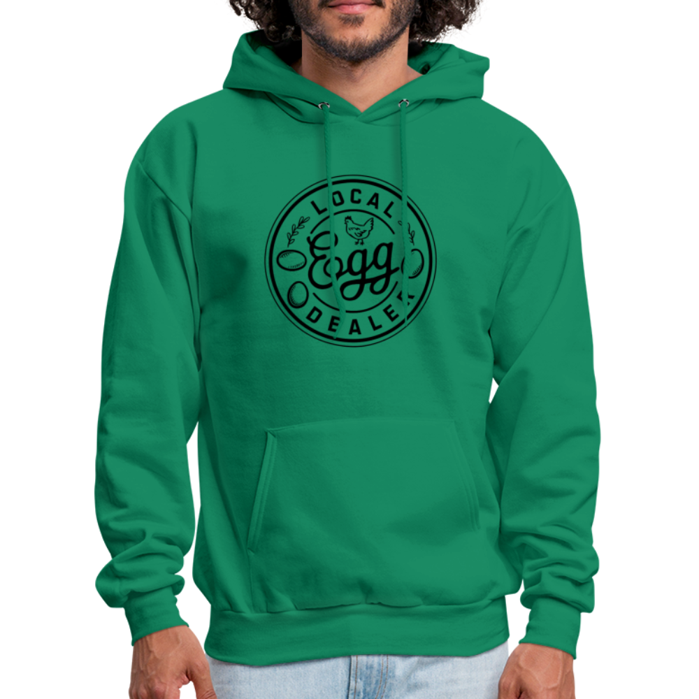 Local Egg Dealer Hoodie - kelly green