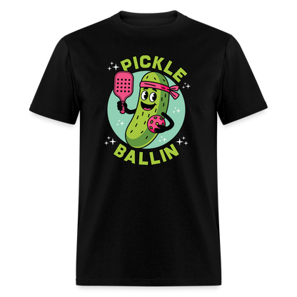 Pickle Ballin T-Shirt - black