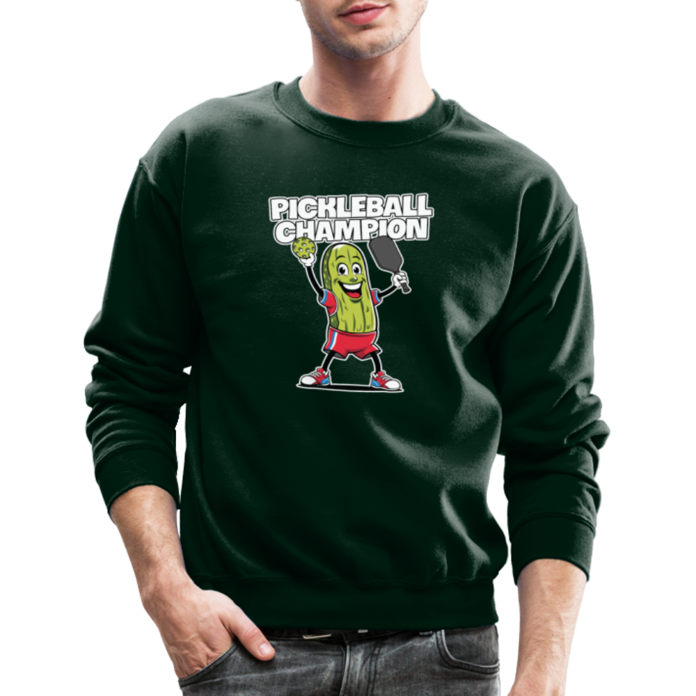 Pickleball Champion Sweatshirt - forest green