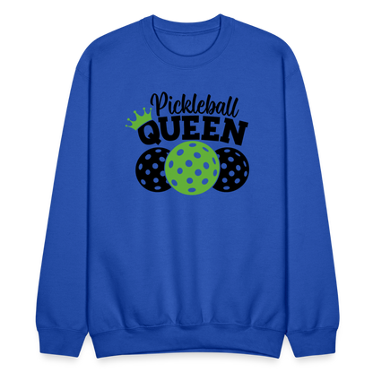 Pickleball Queen Sweatshirt - royal blue