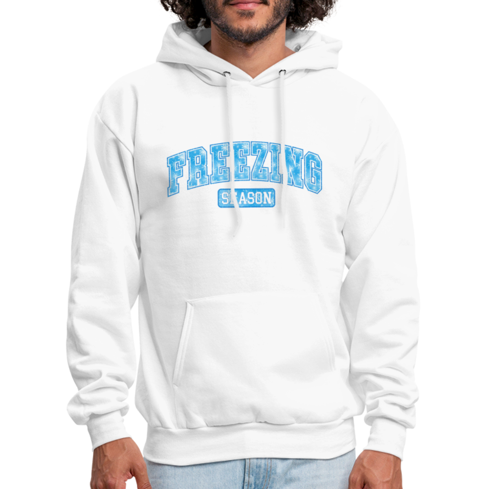 Freezing Season Unisex Hoodie - white