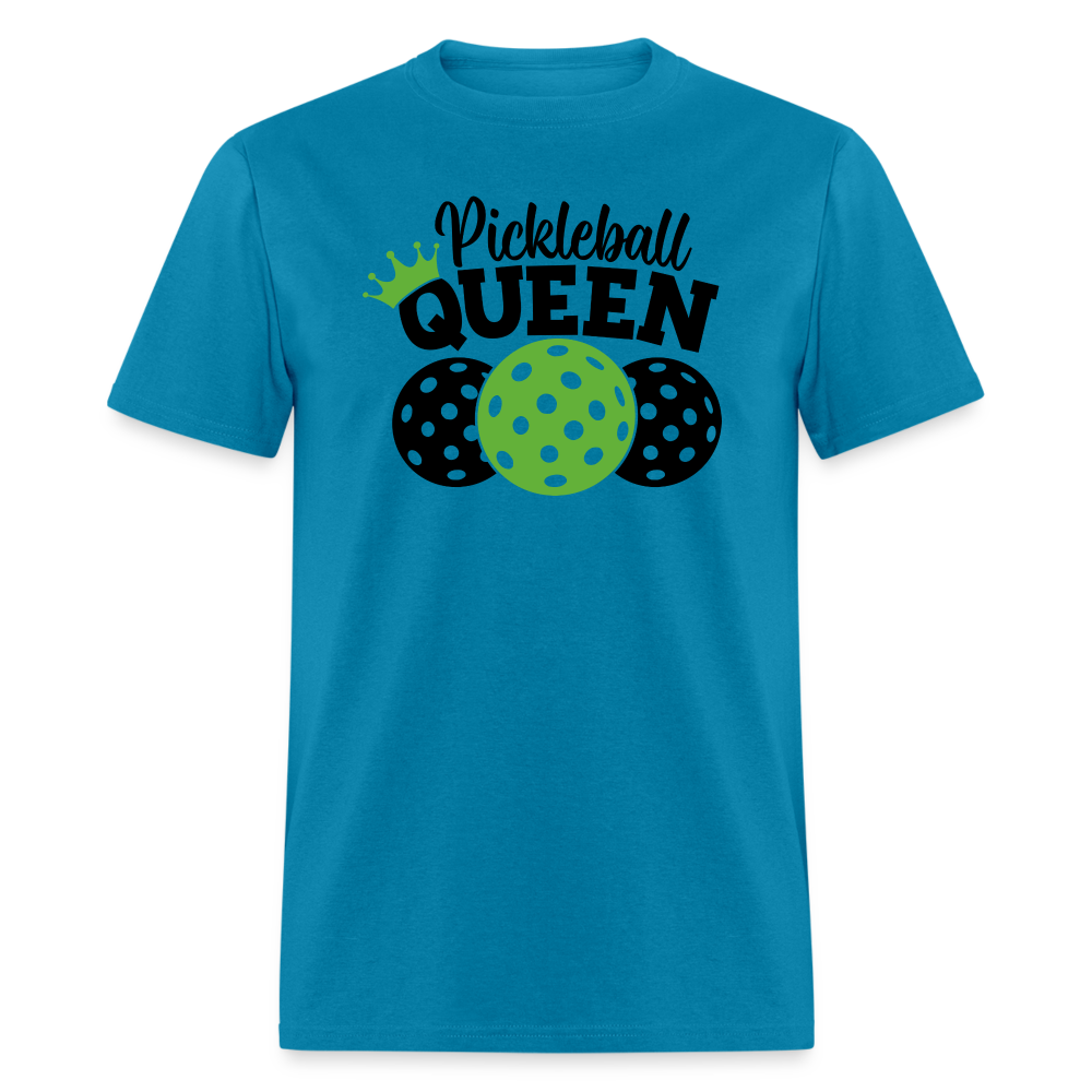 Pickleball Queen T-Shirt - turquoise