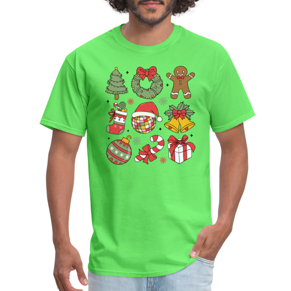 Christmas Holiday Season T-Shirt - kiwi