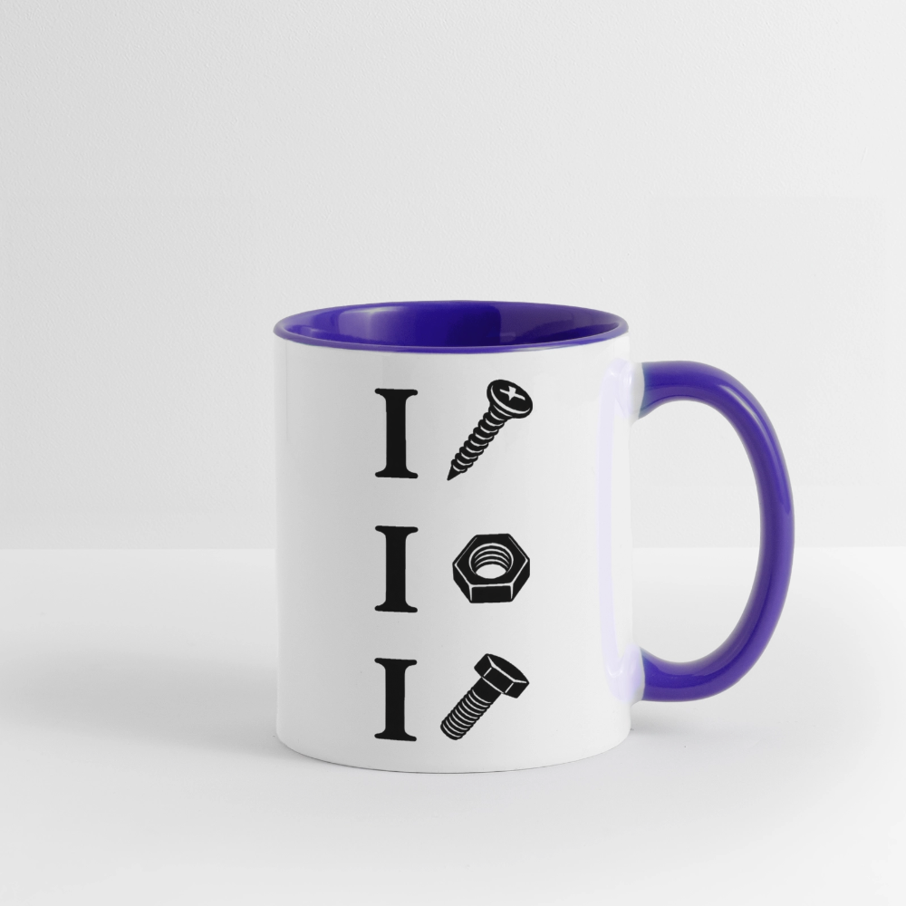 I Screw I Nut I Bolt – Funny Adult Humor Ceramic Coffee Mug Color: Red
