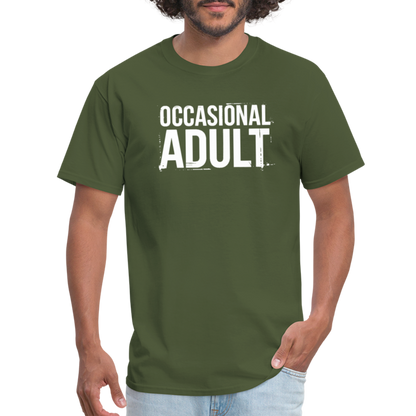 Occasional Adult T-Shirt - military green