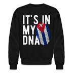 Cuban DNA Sweatshirt – Fingerprint Flag Design