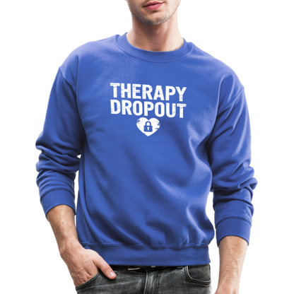 Therapy Dropout Sweatshirt - royal blue