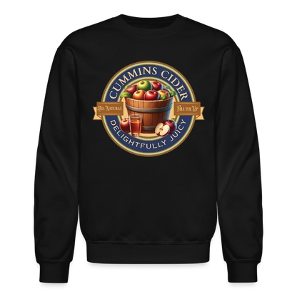 Cummins Cider (Funny Adult Humor) Sweatshirt - black