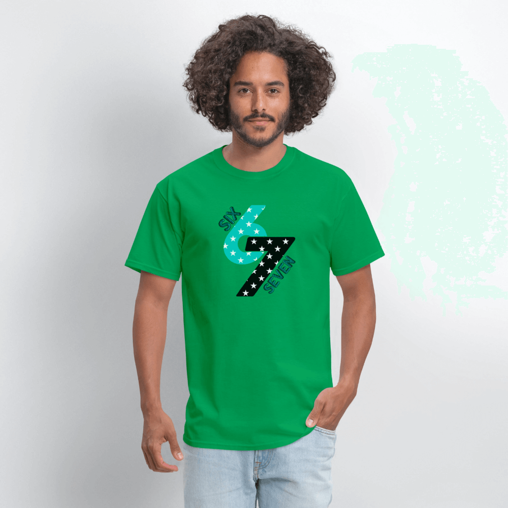 Six Seven 67 (Star) T-Shirt Color: white