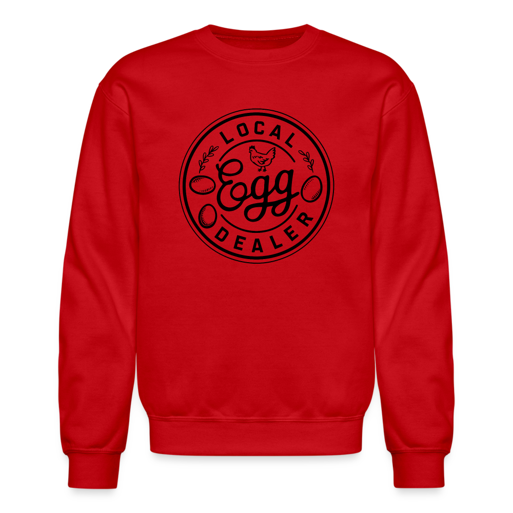 Local Egg Dealer Sweatshirt - red