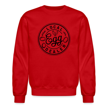 Local Egg Dealer Sweatshirt - red